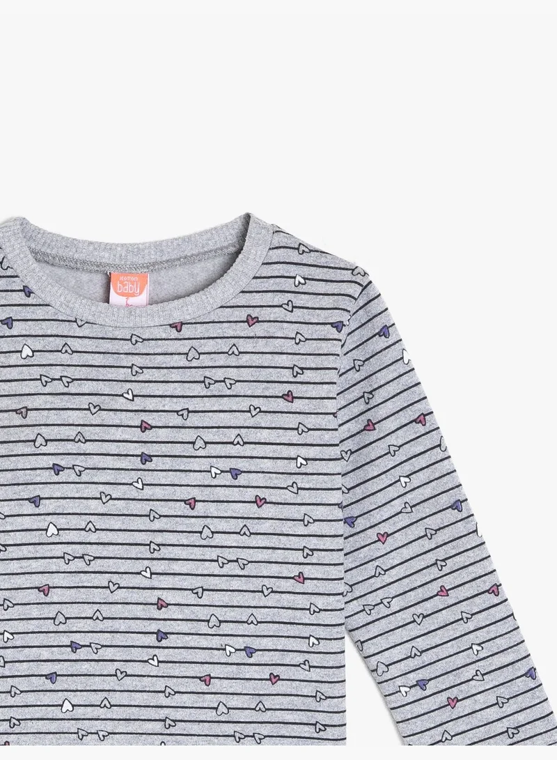 KOTON Patterned Sweatshirt