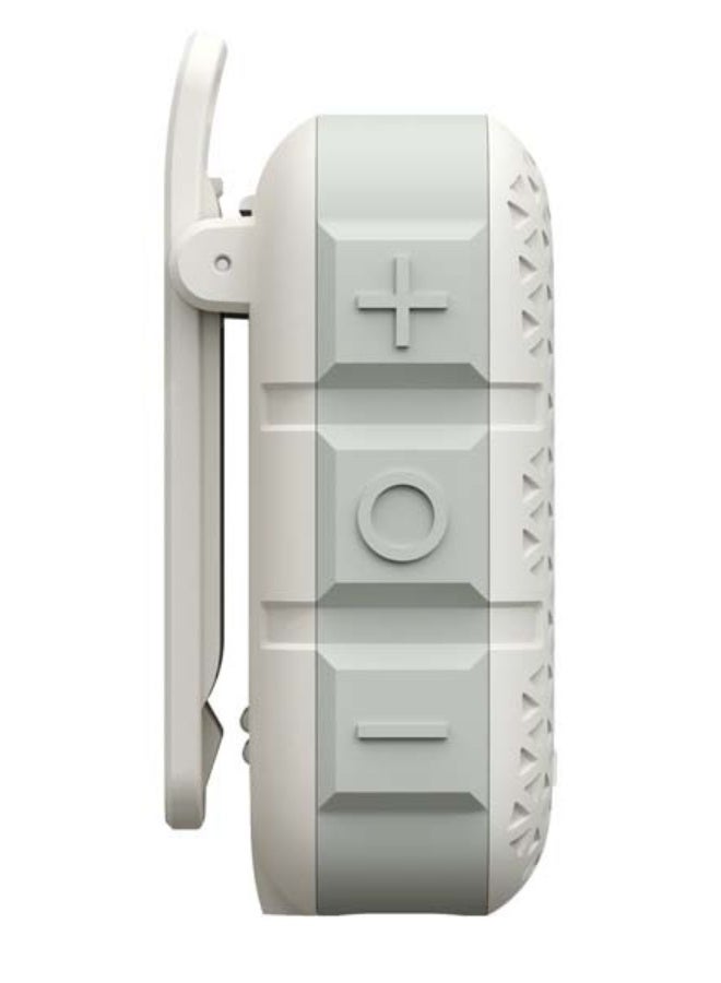 HiFuture Pocket S Mini Portable & Wearable Speaker | 8H Playtime | Magnetic Clip | IPX7 Waterproof | Type-C Charging | 77g Lightweight – Premium Design Beige - Image 2