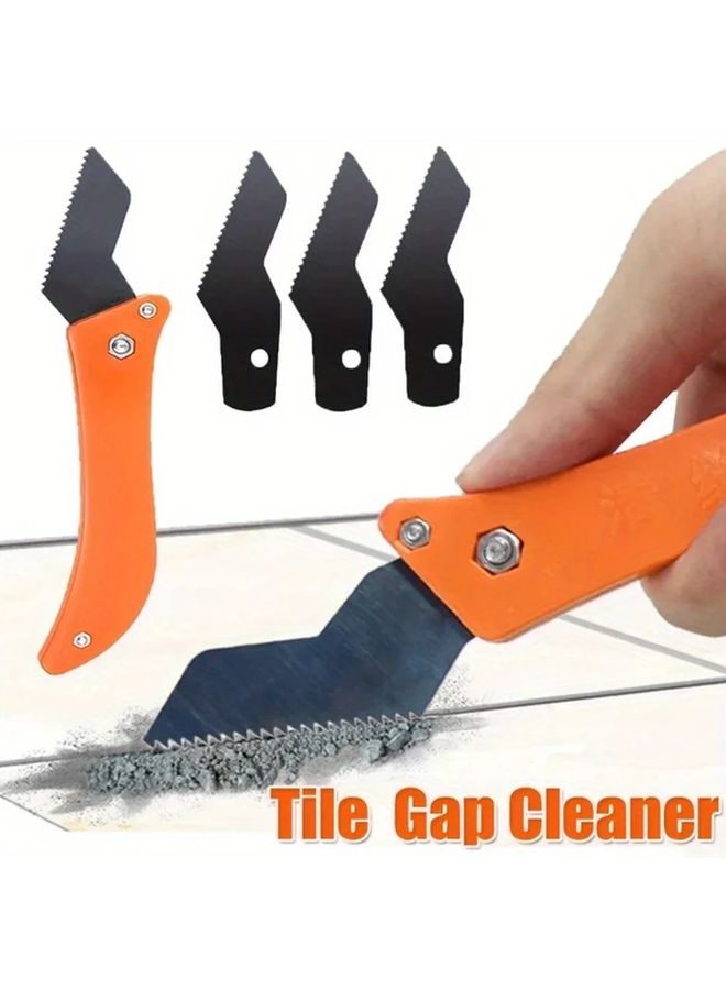1 Knife Carbide Grout Removal Tool For Tile Wall Floor Scraping Wallpaper Paint - Image 2