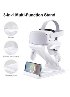 FlashHawk VR Stand Display Holder with Wireless Charger for Oculus Quest2/Quest  - Image 2