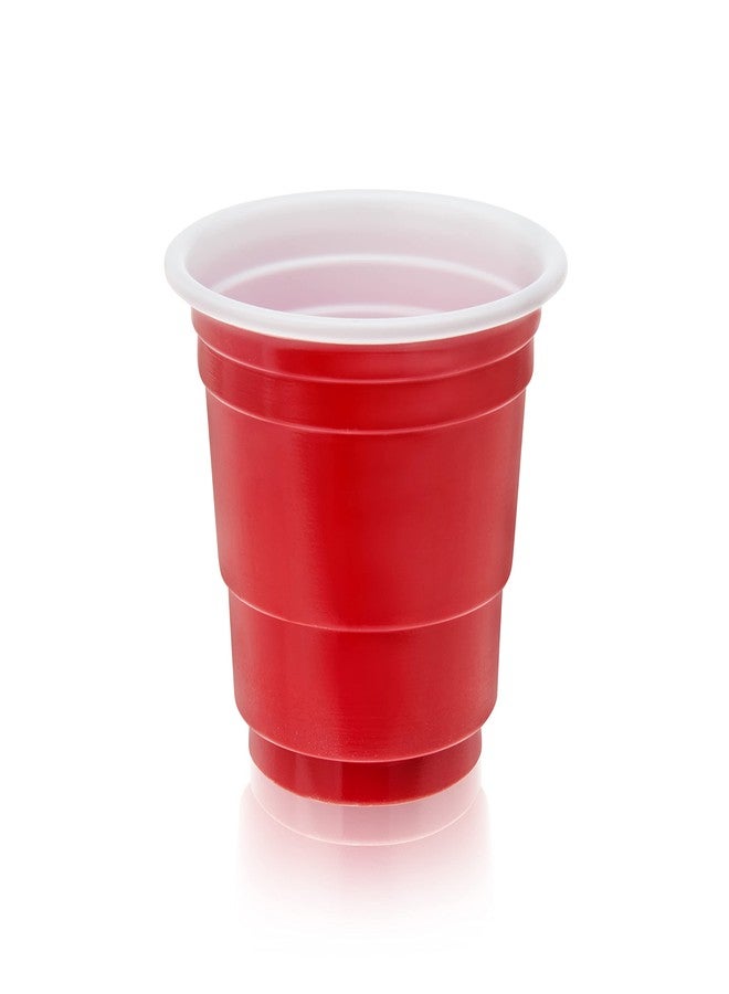 True 1.5oz Red Party Shot Glasses, Plastic Cup Shot Glasses, Football Cups, Football Game, Sports & Outdoors, Football Accessories, Set of 20, Red - Image 1
