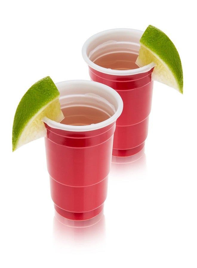 True 1.5oz Red Party Shot Glasses, Plastic Cup Shot Glasses, Football Cups, Football Game, Sports & Outdoors, Football Accessories, Set of 20, Red - Image 3