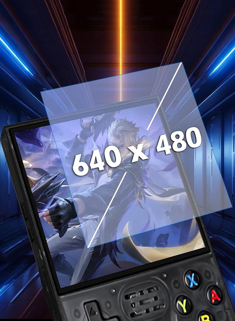 EzzySo R36S Retro Game Console Handheld  3.5'' IPS Screen Support Game Boy and 10+ Emulators 64GB Preloaded with 1000+ Games Dual 3D Joysticks TV Output Rechargeable Battery Ideal Gift for All Ages - Image 5