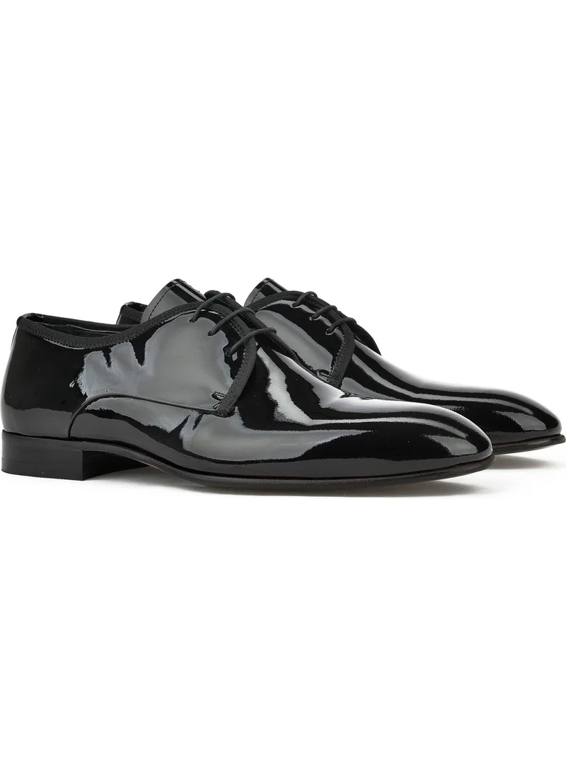 Ziya Men's Leather Shoes 133145Z700 Black