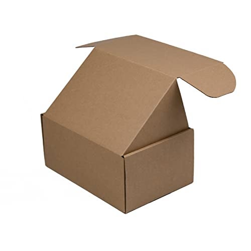 Sodissa 9x6x4 Inches Shipping Boxes Pack of 25, Brown Corrugated Cardboard Boxes for Small Bussiness - Image 4
