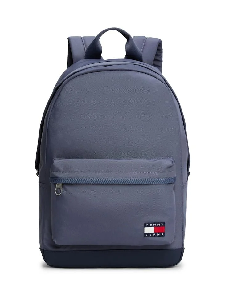 TOMMY JEANS Logo Detailed Zip Through Backpack
