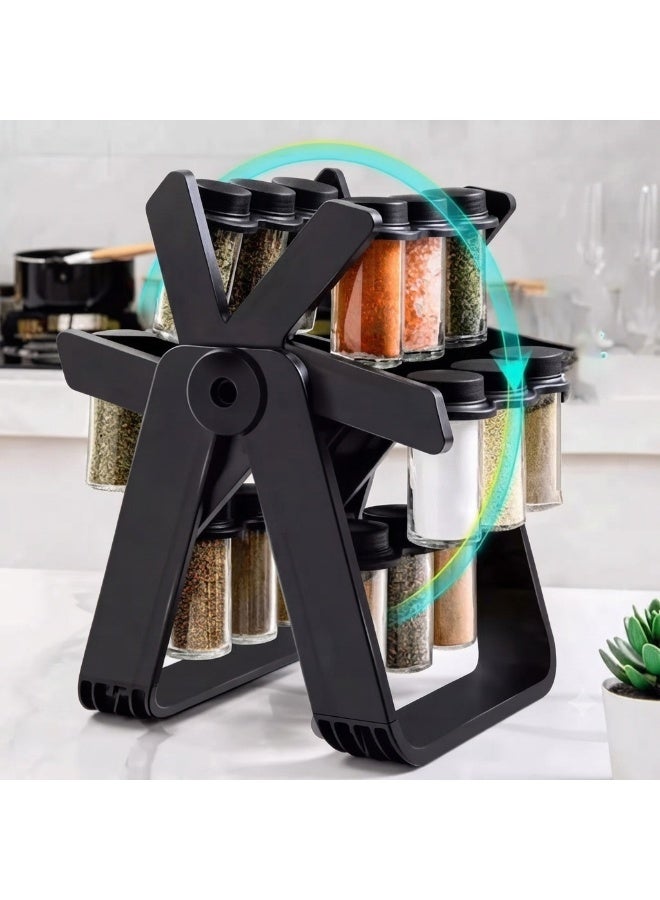Rotating Ferris Wheel Spice Rack Set - Image 3