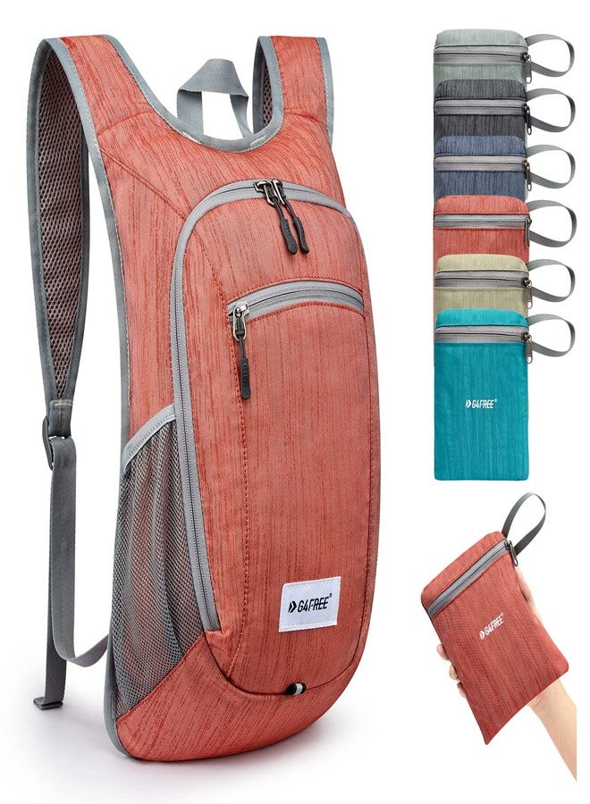 G4Free 10L/15L Hiking Backpack Lightweight Packable Hiking Daypack Small Travel Outdoor Foldable Shoulder Bag(Red) - Image 1