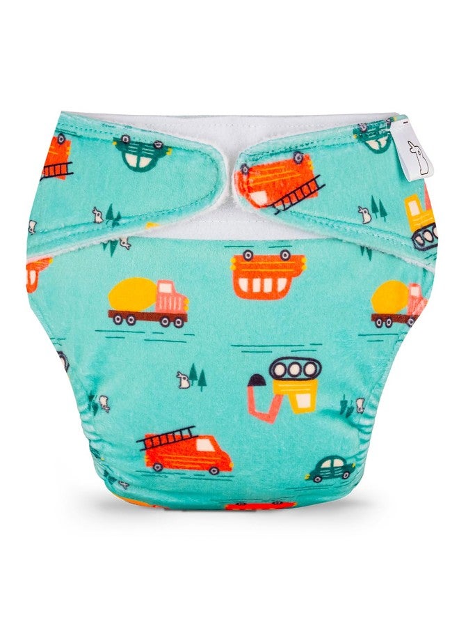 SuperBottoms Reusable Swim Diaper | UNO SuperSoft Cloth Diaper Shell with Velcro | Adjustable Fit for 3M to 3Y | No Insert Needed | Rash-Free & Eco-Friendly Baby Swim Diaper - Image 1