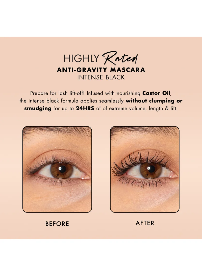 MILANI Milani Highliy Rated Anti Gravity Mascara Intense Black 11.5Ml