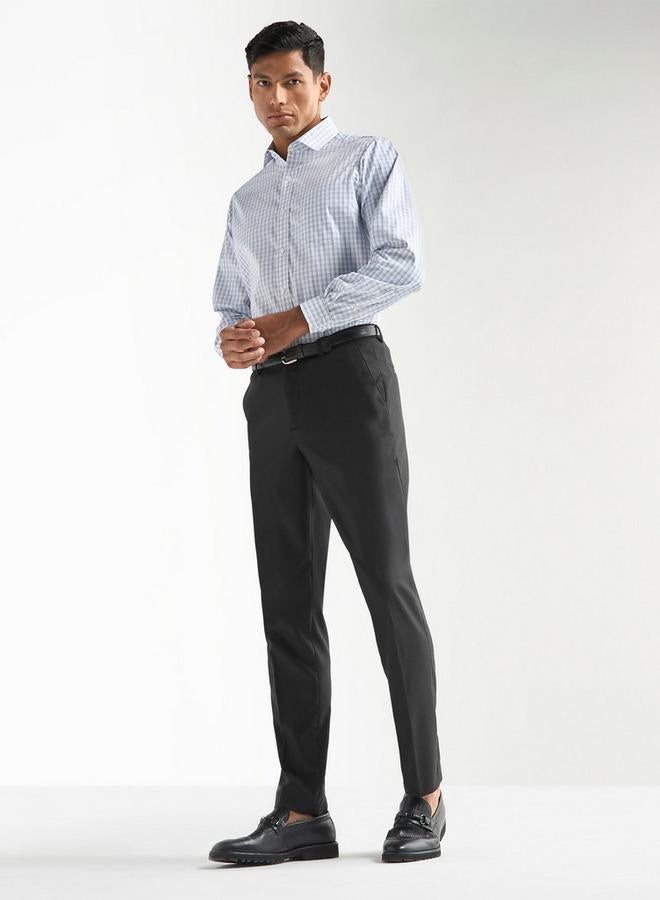 سبلاش فيڤ قميص مربعات بقصة عادية مع جيب على الصدر - Image 2