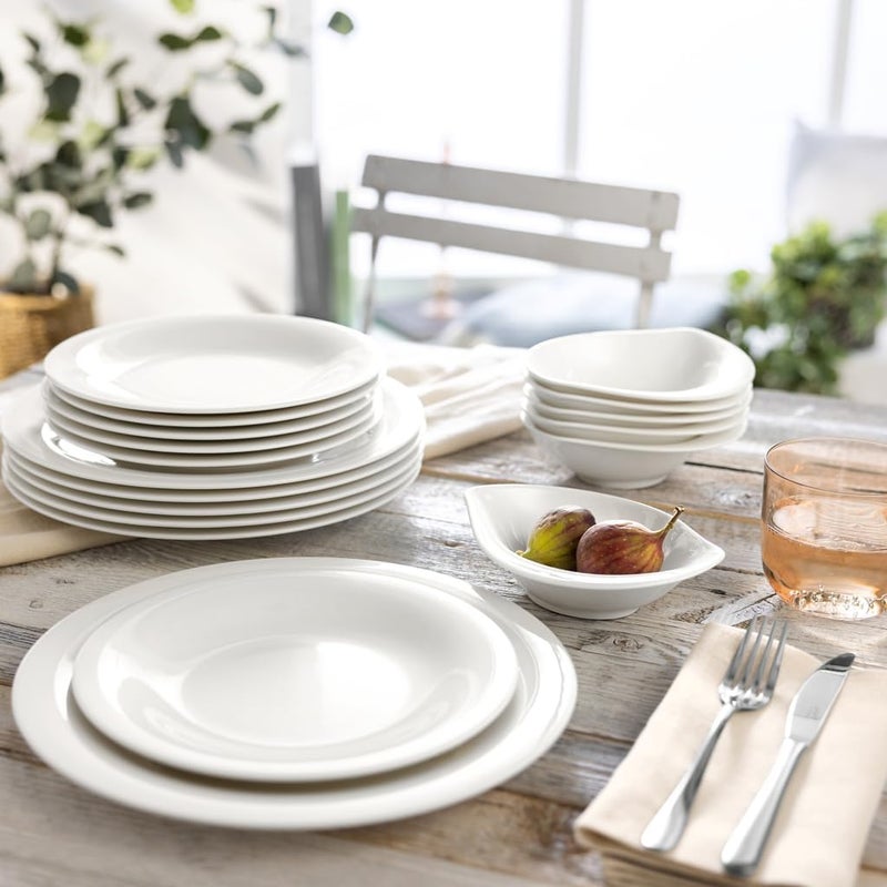 Villeroy & Boch Villeroy  Boch New Cottage Basic Salad Plate 825 in Premium Porcelain White  - Image 5