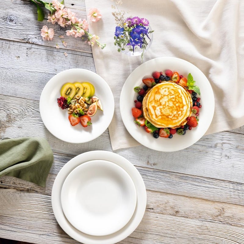 Villeroy & Boch Villeroy  Boch New Cottage Basic Salad Plate 825 in Premium Porcelain White  - Image 3