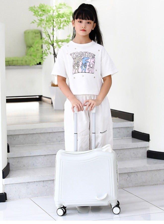 20inch أطفال حقيبة السفر لطيف الصلب حالة السفر ، وتقاسم المنافع المواد 360 درجة كتم حالة السفر -- مضحك وعملية حقيبة سفر للأطفال - Image 1