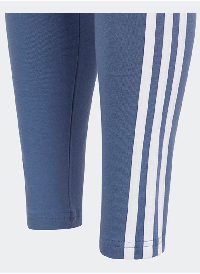 Adidas - Essentials 3-Stripes Cotton Leggings - Image 1