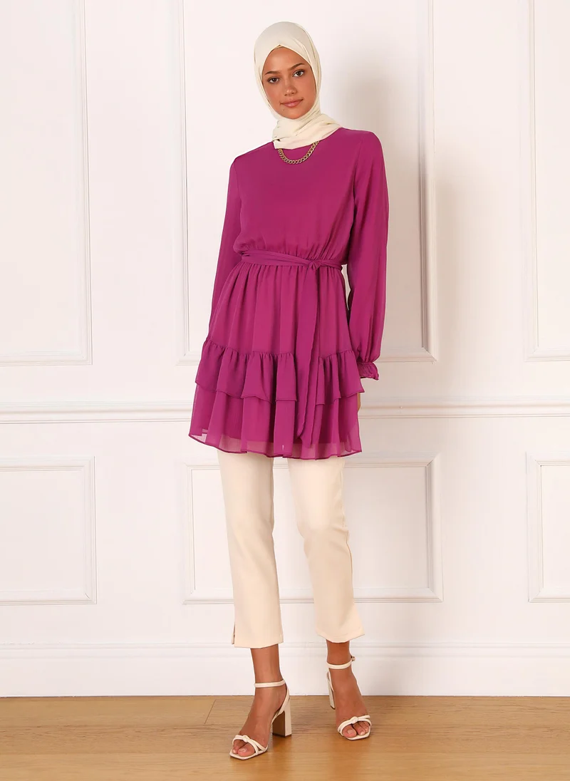 Refka by modanisa Fuchsia - Tunic - Refka