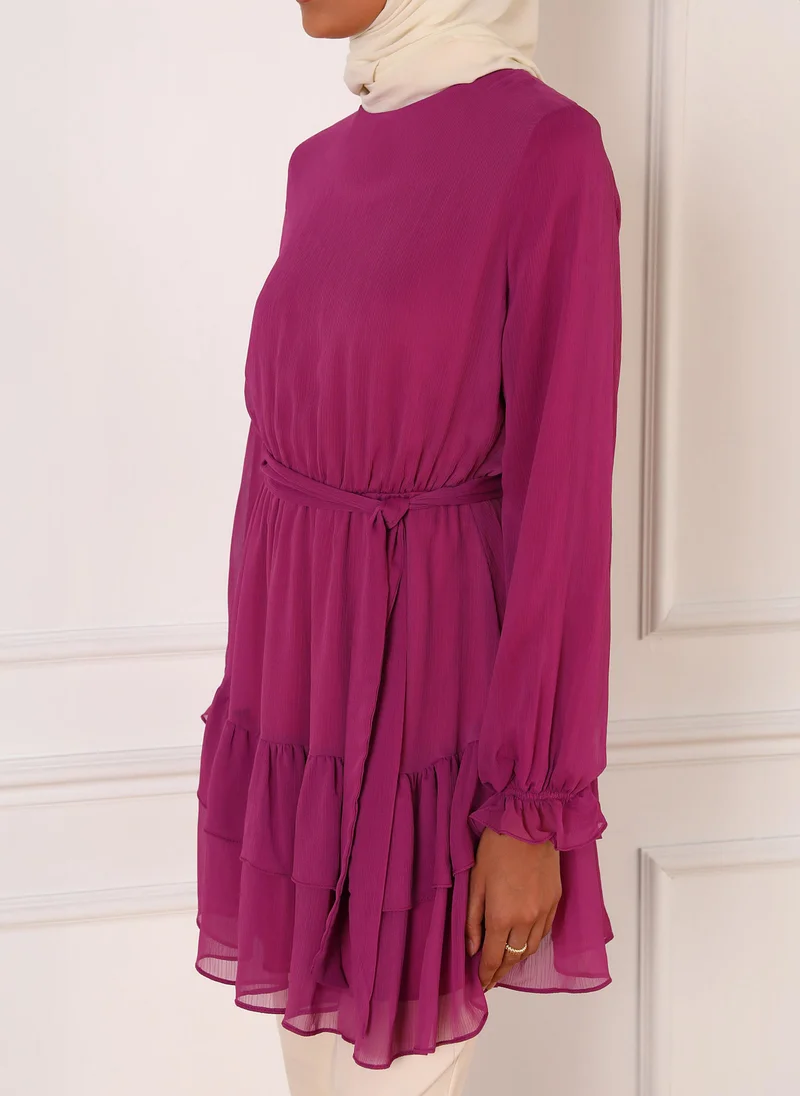 رفقة من مودانيسا Fuchsia - Tunic - Refka