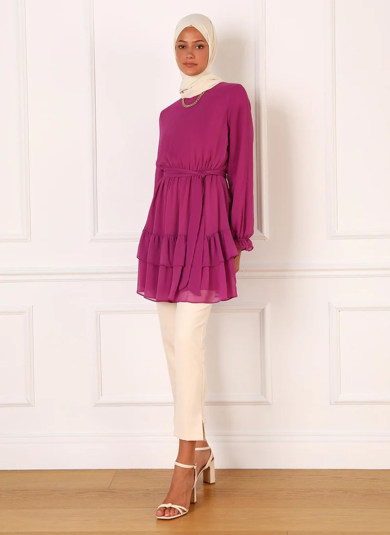 Refka by modanisa Fuchsia - Tunic - Refka