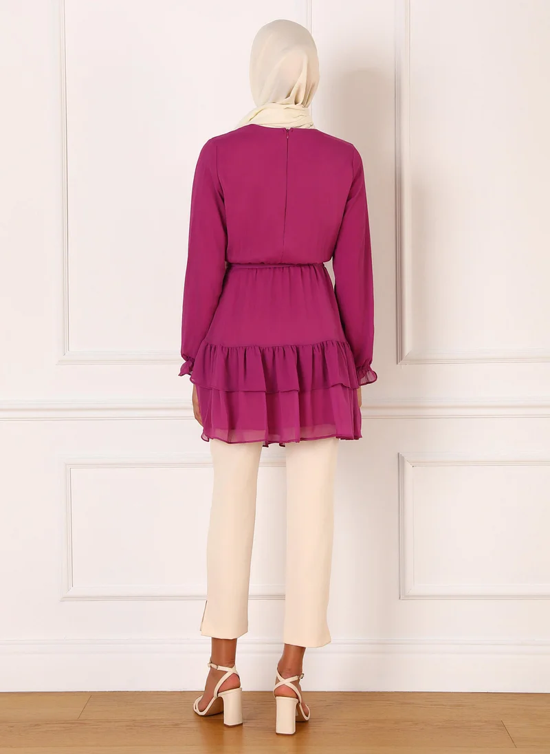 Refka by modanisa Fuchsia - Tunic - Refka