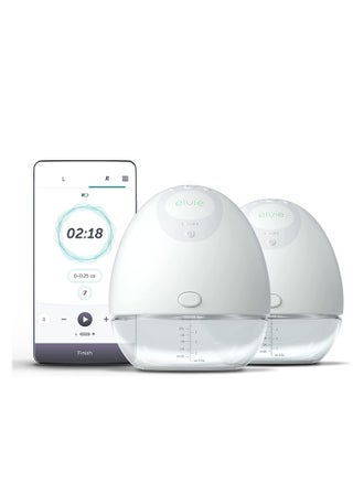 مضخة  ذكية Elvie المزدوجة القابلة للارتداء الكهربائية - مضخة  المحمولة بدون استخدام اليدين والتي يمكن ارتداؤها داخل حمالة الصدر مع وضعين وشفط متغير - pzsku/ZF586A37A628FDA0905C0Z/45/1746316593/76cd602c-6543-4316-8e9d-5031b520f52f