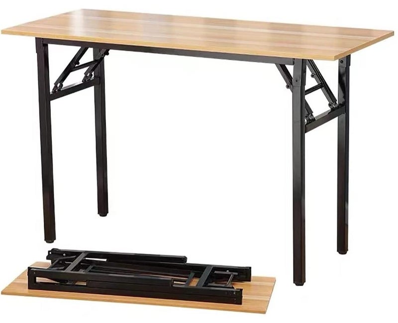 UREVO Folding Table Multi-functional Portable Desk For Computer Camping Garden Picnic Coffee BBQ 80 * 40CM - Image 1