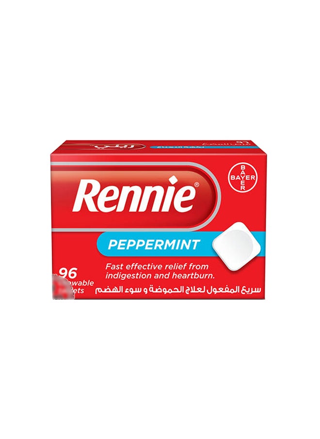 RENNIE Chewable Tablets 96S For Hyperacidity 