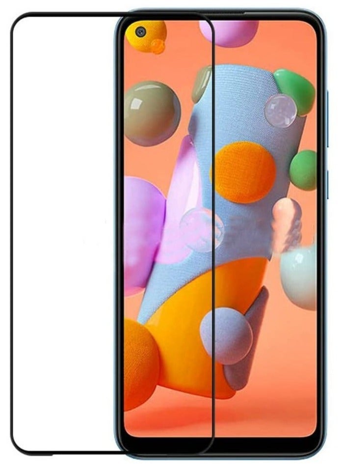 ELTRAZONE Compatible for Screen Protector Tempered Glass 9D Designed for Samsung Galaxy A11 Full Body Protective - Image 1