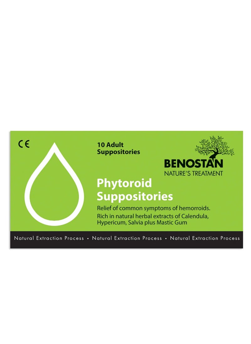 BENOSTAN Benostan Phytoroid Supposiories Adult 10S 