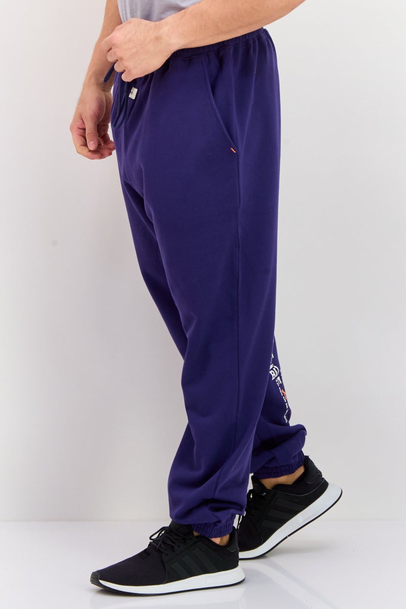 TRIBE OF 6 سروال جوجر عادي للرجال، لون أزرق داكن - Image 2