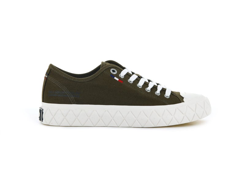 PALLADIUM-EU Unisex's Palla Ace CVS Trainers, Olive, 40.5 EU - Image 2