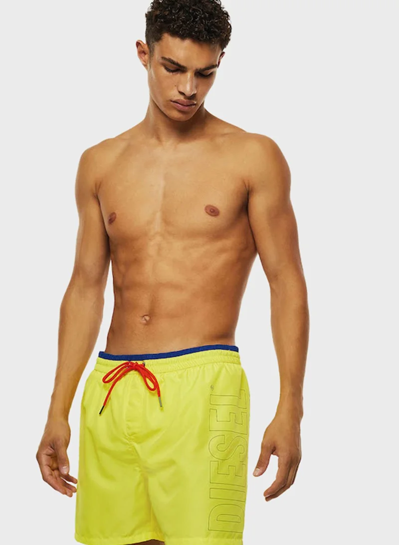 DIESEL Logo Swim Shorts
