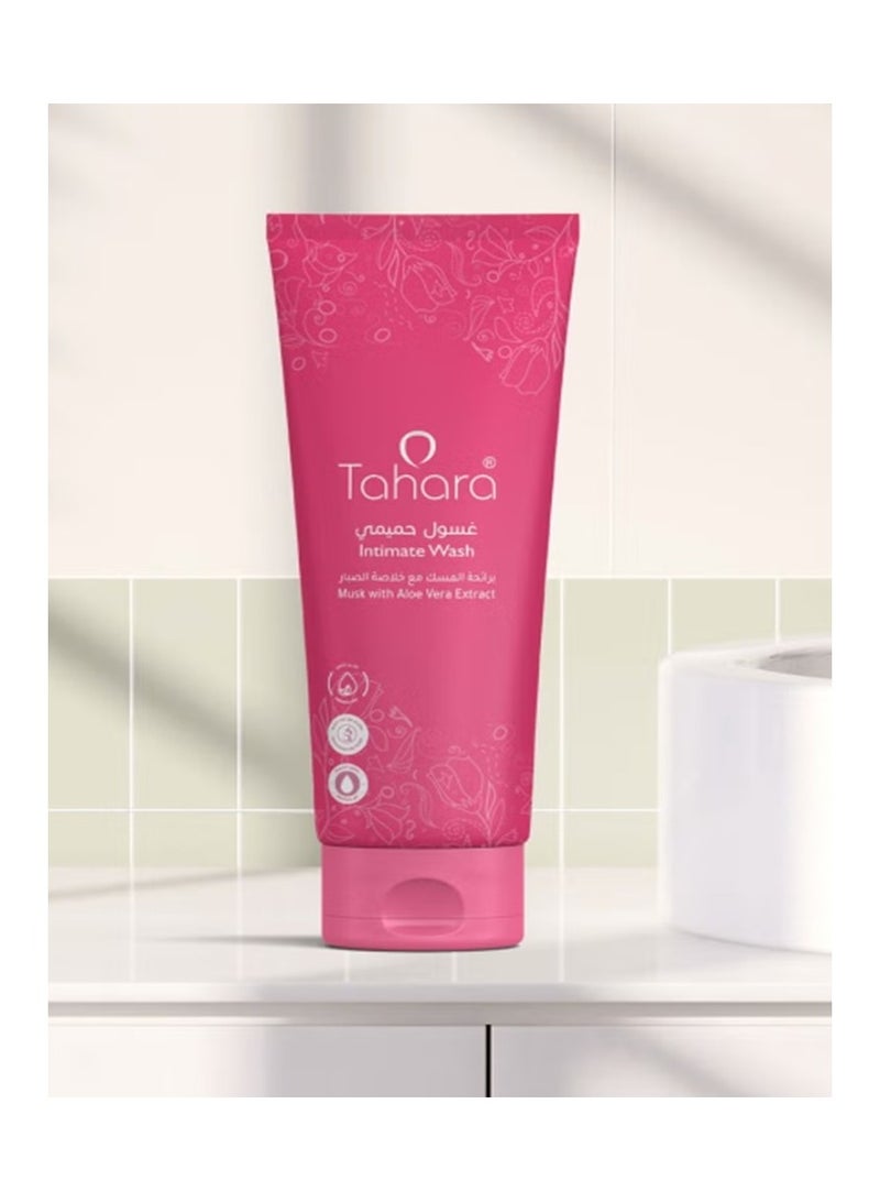 TAHARA Intimate wash with the scent of musk with aloe vera 200 ml - Image 2