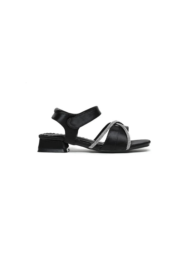 كيوبل Girls embellished slide sandals