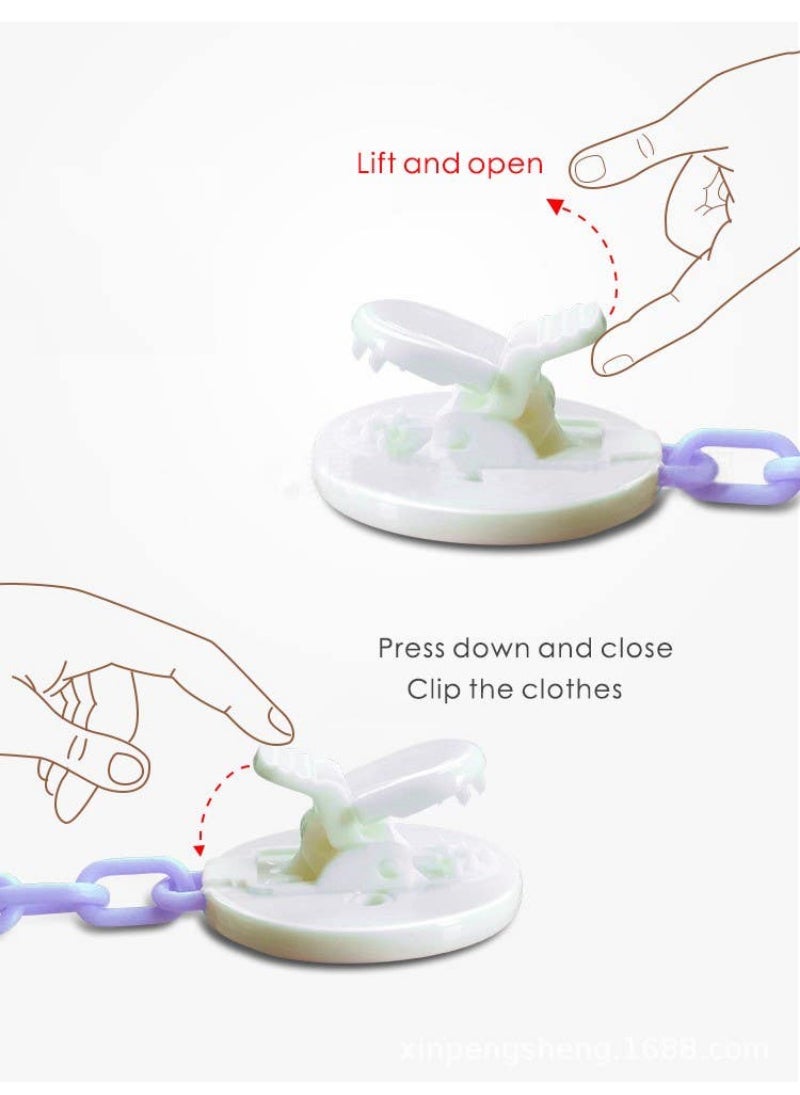 Luqu Pacifier Holder Chain Blue