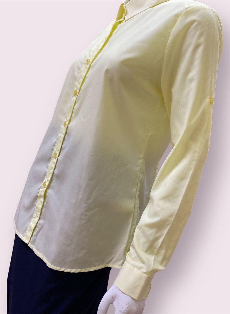 My school Yellow half collar shirt from my school  - Image 2