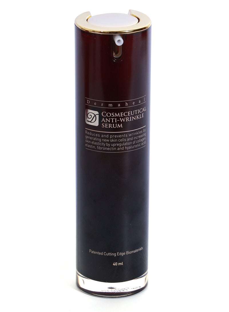 Dermaheal Dermaheal Cosmeceutical Anti-Wrinkle Serum 40ml|Advanced Anti-Aging Formula for Smooth, Youthful Skin|Reduces Fine Lines, Enhances Firmness, and Revitalizes Complexion with Potent Peptides - Image 3
