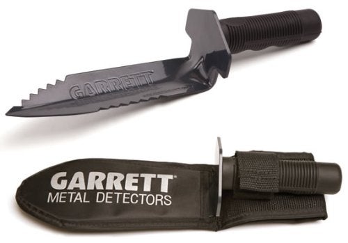 Garrett Edge Metal Detector Digger with Sheath and Camo Finds Pouch Combo - Image 2