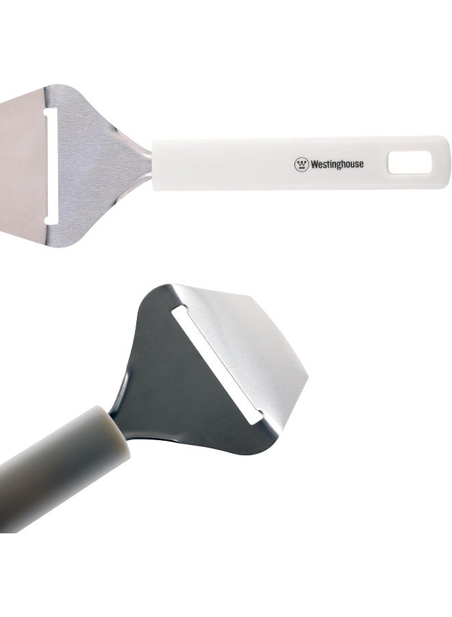 Westinghouse USA Stainless Steel Cheese Slicer | Precision Slicing Tool for Hard & Soft Cheeses | Ergonomic Non-Slip Handle | Durable & Easy-to-Clean Kitchen Tool - Image 2
