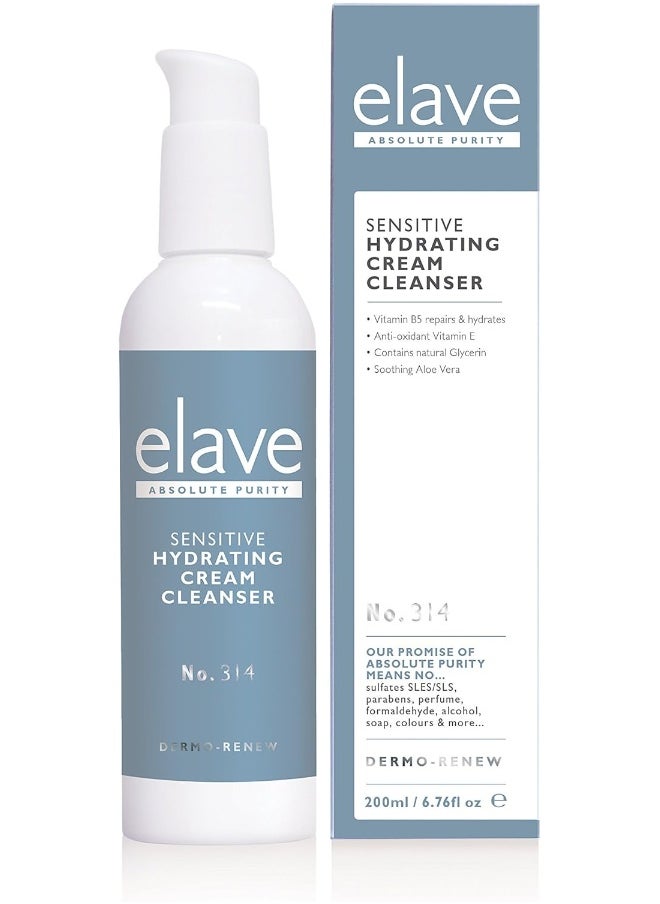elave Sensitive Hydrating Cream Cleanser 200Ml 