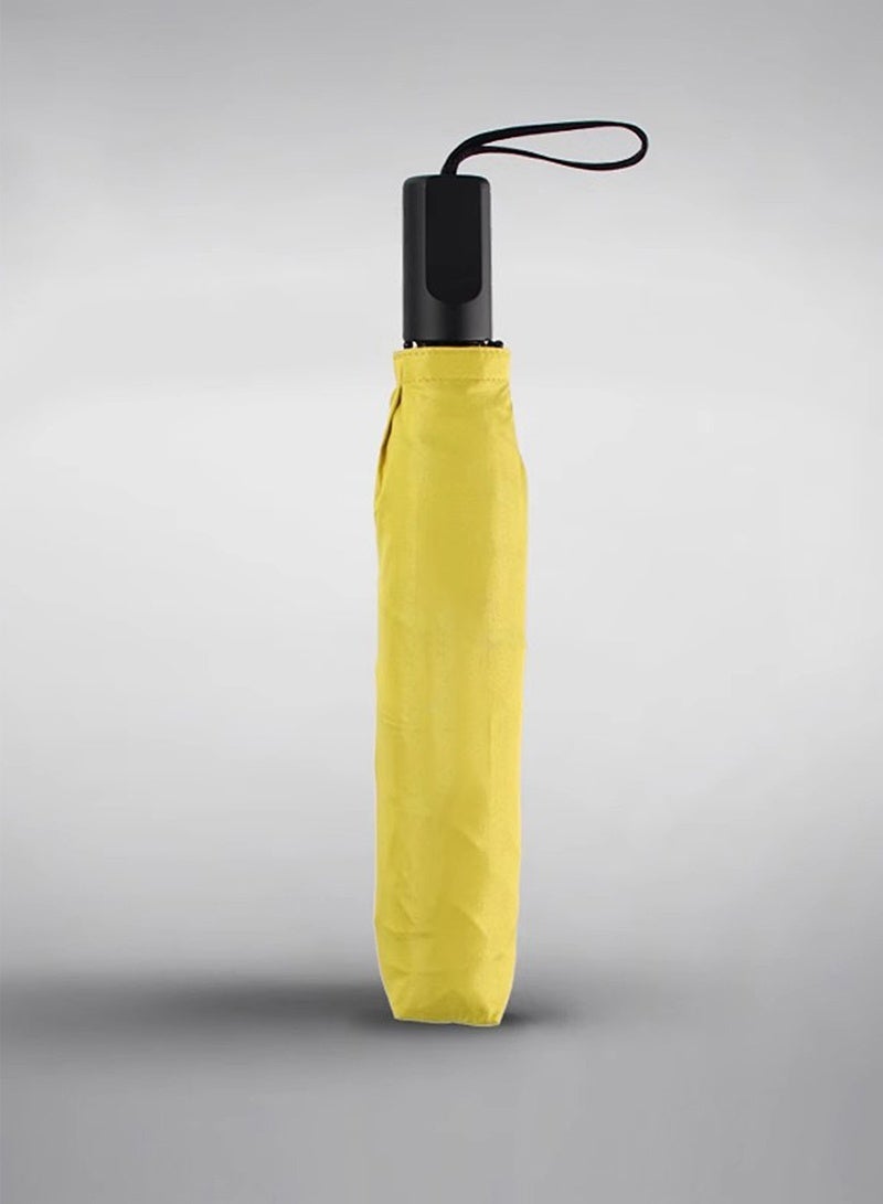 Ultra-Light 148g Carbon Fiber Manual Folding Umbrella - Fluorescent Yellow UV Sun Protection Compact Umbrella for Women, Premium Gift NYS-1012-Yellow - Image 2