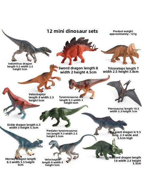Simulation Marine Life Model Deep Sea Fish Group Toy Suit Megalodon Black-tip Shark Squid Whale Shark Swordfish-Colour:Zz12 Mini Dinosaur Set 2a+2b
