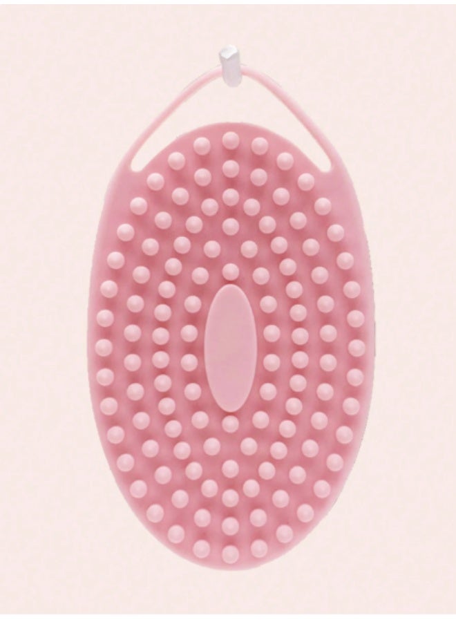 Shein 2-in-1 Silicone Bath Brush for Body Exfoliating & Cleaning | Ideal for Sensitive Skin | High-Quality Silicone - Image 4