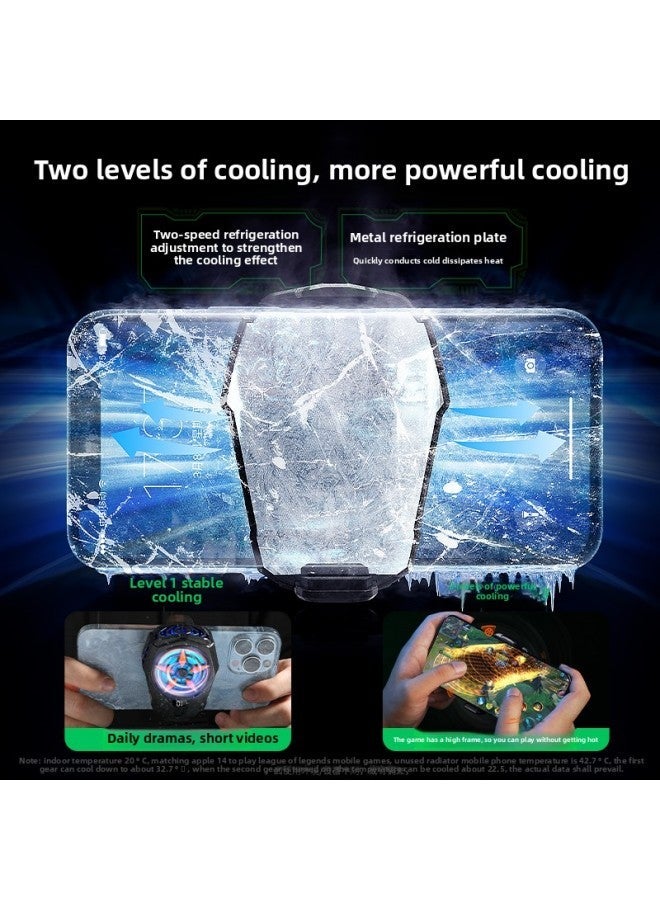 Mobile Phone Radiator Semiconductor Refrigeration Cooling Artifact Water Fan Suitable For Iqoo AppleFor XiaomiBlack Shark 2pro-Color:[specially Designed E-sports] TEC Forced ◇ Comes With Finger Cot + Fast Charging Head  - Image 3