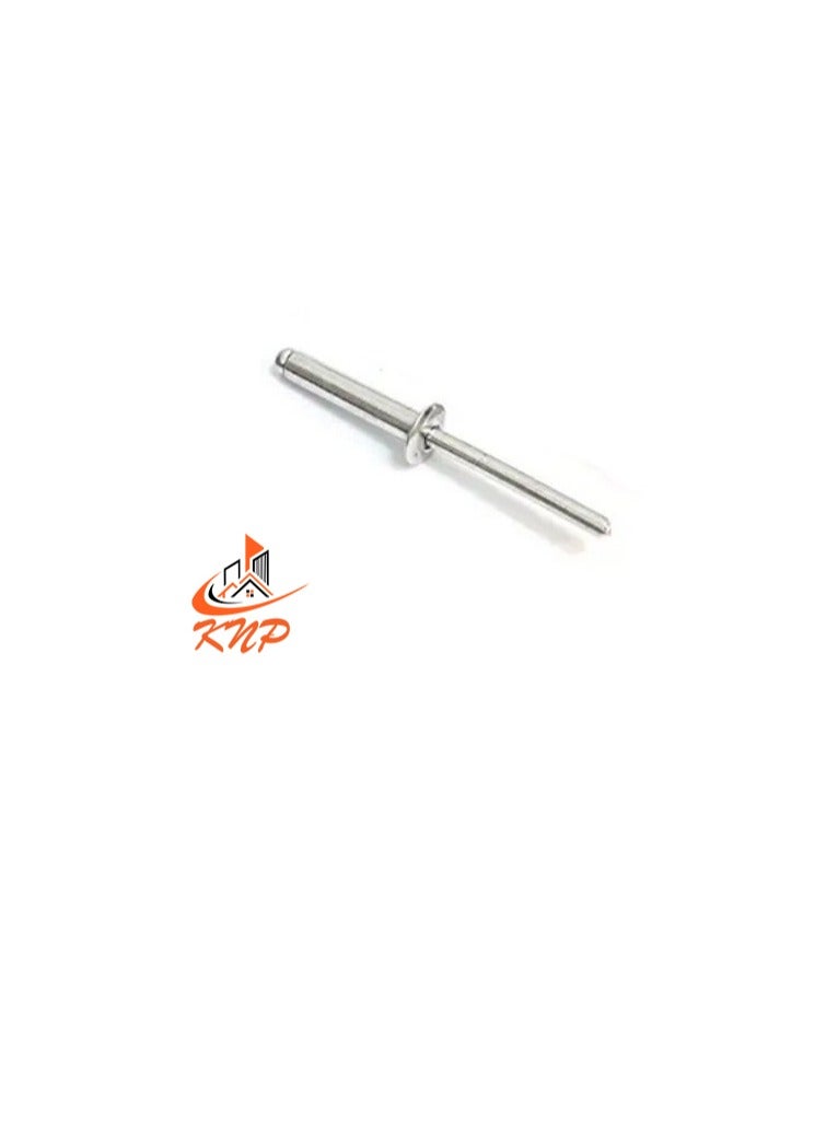 KNP KNP Aluminum Alloy Blind Rivets - Pack of 100 (4mm x 6mm) - Image 2