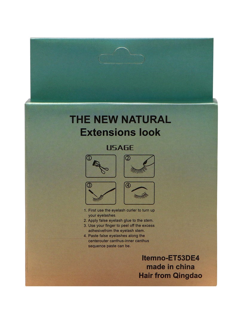 Everytime53 Women's 4 Pair Natural Look Eye Lashes - F02 - Image 3