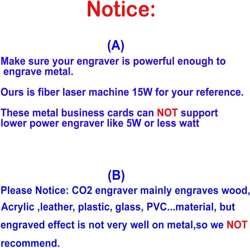ebamaz Metal Business Cards Anodized Aluminum Plaque Plate 86X54X0.8mm (Green, Blank,10PCS) - Image 3
