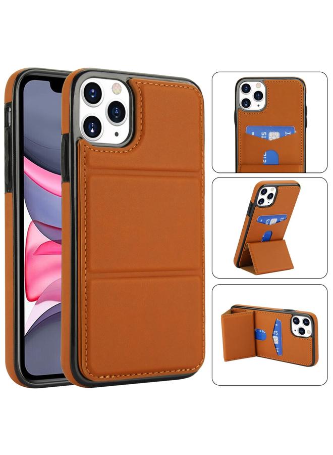 اس-توب حافظة لهاتف iPhone 11 Pro حافظة جلدية ثلاثية الطي مع حامل وفتحة للبطاقة - Image 1