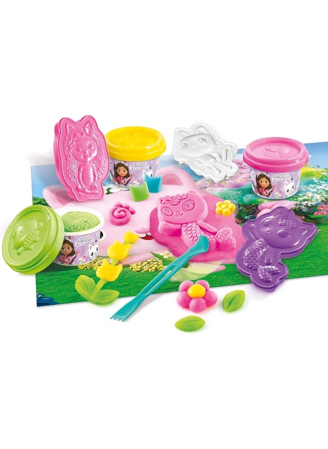 Canal Toys Gabby's Dollhouse Kitty Fairy Garden Bucket Playset - Dough  - Image 1