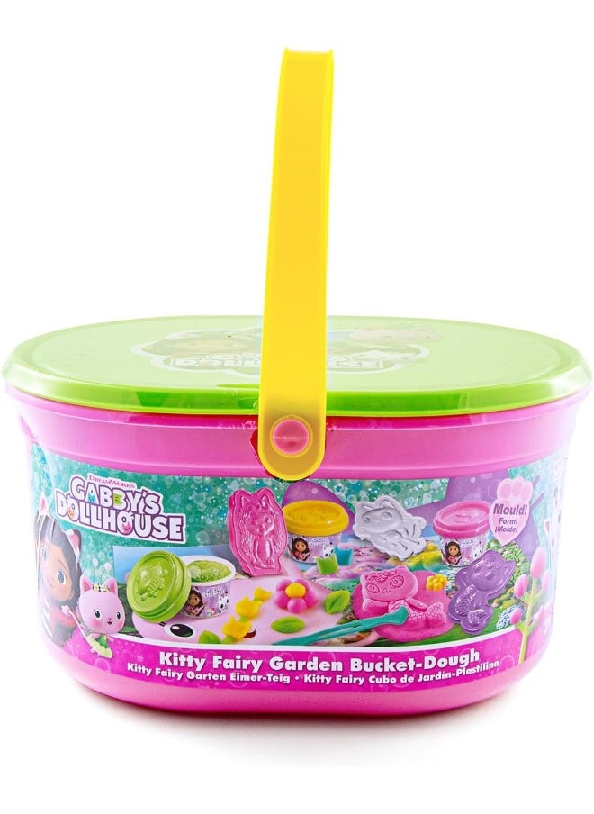 Canal Toys Gabby's Dollhouse Kitty Fairy Garden Bucket Playset - Dough  - Image 2