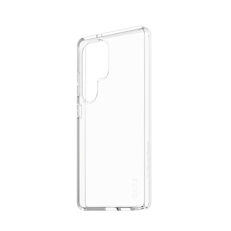 PanzerGlass Care By Panzerglass Flagship Urban Combat Case With Clear Frame For Samsung Galaxy S25 Ultra - Slim & Strong, Anti-Yellowing Guarantee, Enhanced Camera Protection, Recycled Plastic - Clear - Image 4